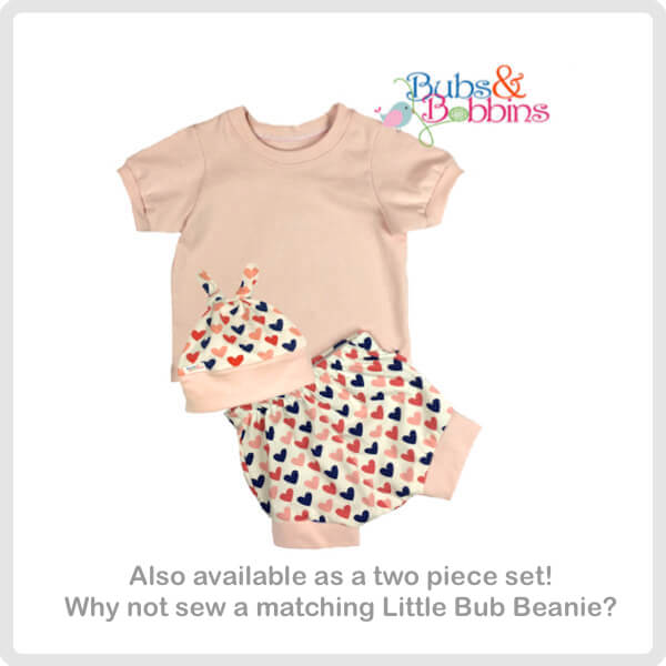 Little Bub Set - Peachy Hearts - option