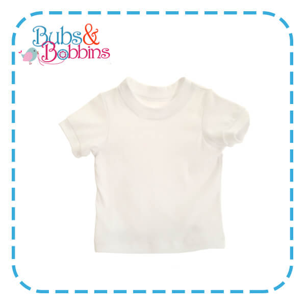 Ready to SEW Kit: Little Bub Tee - Pure White