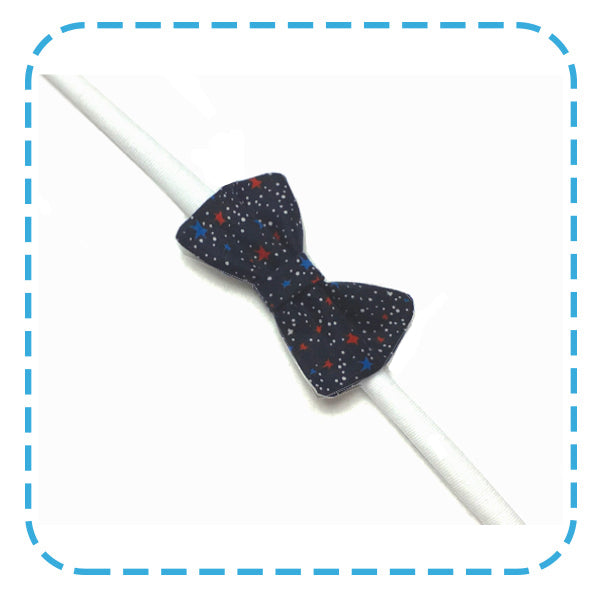 Ready to SEW Kit:  Little Bub Bow Band - Midnight Stars