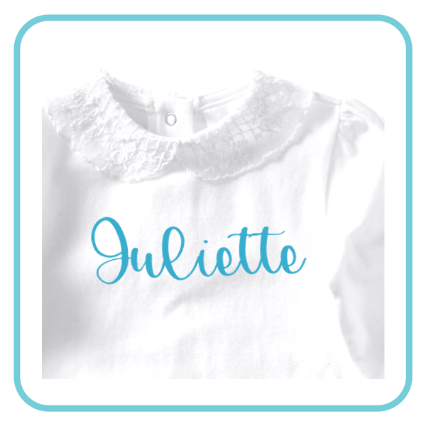Ready to WEAR: Onesie with Lace Collar - White