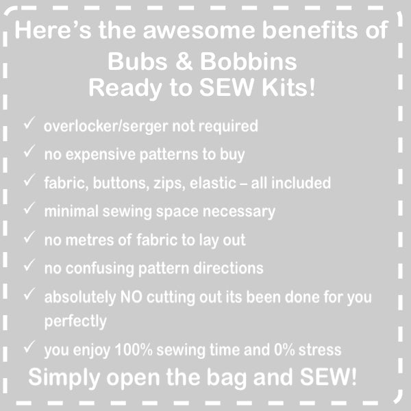 Benefits of Ready to Sew Kits for the sewer